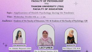 Lecture Exchange antara Fakultas Psikologi Universitas Jayabaya dengan Thaksin University, Thailand